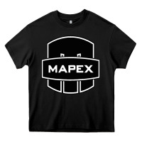 Black Mapex Drums Heavy Core Tee - linhVisuals