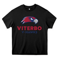 Black v-h4wks, viterbo, education Heavy Core Tee - linhVisuals