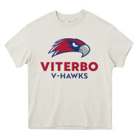 Cream v-h4wks, viterbo, education Heavy Core Tee - linhVisuals