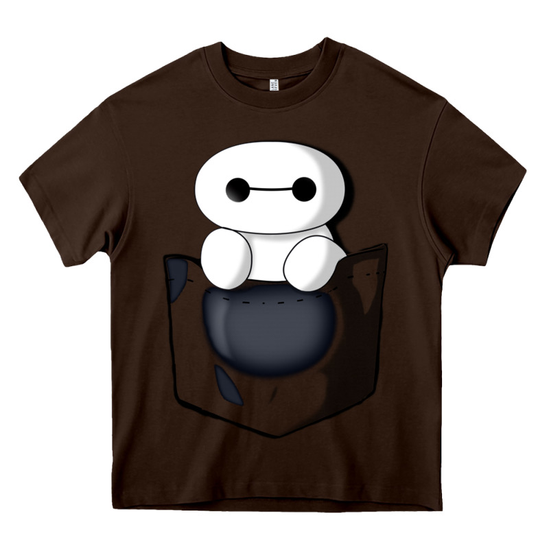 Baymax In Pocket [tb] Heavy Core Tee by linhVisuals | Teevron