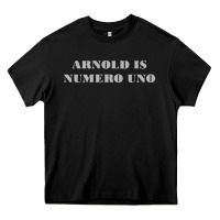 Black arnold is numero uno Heavy Core Tee - linhVisuals
