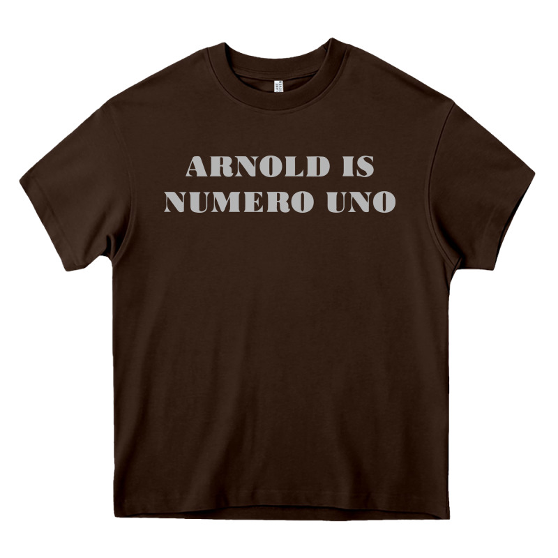 Arnold Is Numero Uno Heavy Core Tee by linhVisuals | Teevron