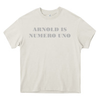 Cream arnold is numero uno Heavy Core Tee - linhVisuals