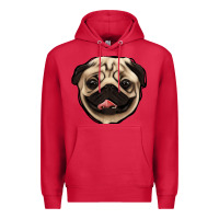 Cardinal pug Premium Hoodie - Jasminsmagicworld