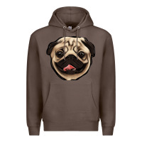 Coffee pug Premium Hoodie - Jasminsmagicworld