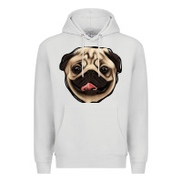 Dove Grey pug Premium Hoodie - Jasminsmagicworld