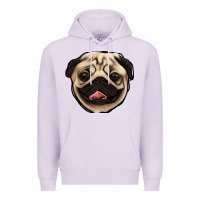 Lilac pug Premium Hoodie - Jasminsmagicworld