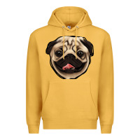 Mustard pug Premium Hoodie - Jasminsmagicworld