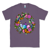 Lavender Easter Ocaliptus spring flowers Classic Tee - OliviaCreatesArt