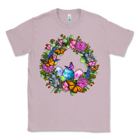 Lilac Easter Ocaliptus spring flowers Classic Tee - OliviaCreatesArt