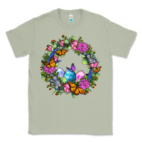 Matcha Easter Ocaliptus spring flowers Classic Tee - OliviaCreatesArt