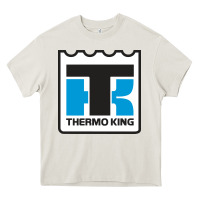 Cream thermo king Heavy Core Tee - linhVisuals