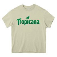 Mossy tropicana Heavy Core Tee - linhVisuals