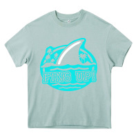 Arona fins up ocean Heavy Core Tee - linhVisuals