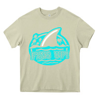 Mossy fins up ocean Heavy Core Tee - linhVisuals