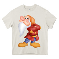 Cream grumpy dopey dwarf Heavy Core Tee - linhVisuals
