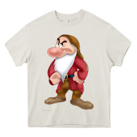 Cream grumpy dopey dwarf Heavy Core Tee - linhVisuals