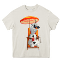 Cream olaf Heavy Core Tee - linhVisuals