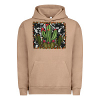 Pigment Burro aztec cowhide cacti Urban Hoodie - RanaPortraitStore