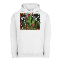 Pigment Lunar Rock aztec cowhide cacti Urban Hoodie - RanaPortraitStore