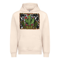 Sandshell aztec cowhide cacti Urban Hoodie - RanaPortraitStore