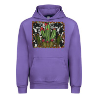 Tulip aztec cowhide cacti Urban Hoodie - RanaPortraitStore