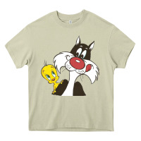 Mossy tweety and sylvester Heavy Core Tee - linhVisuals
