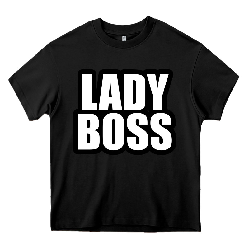 Lady Boss... Heavy Core Tee by linhVisuals | Teevron