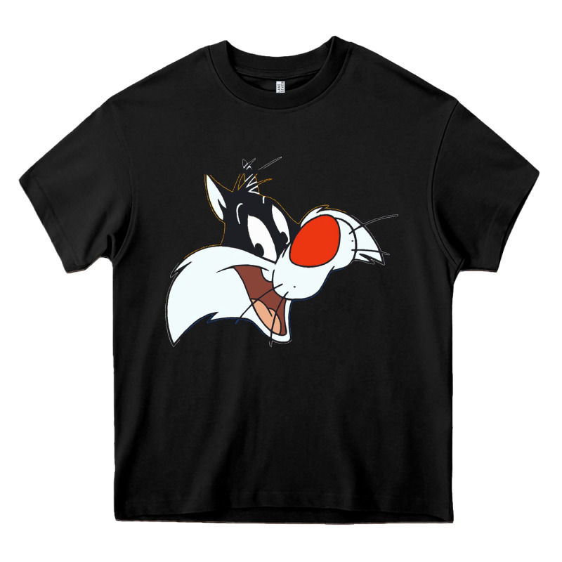 Sylvester  Face Heavy Core Tee by linhVisuals | Teevron