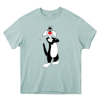 Arona sylvester cat Heavy Core Tee - linhVisuals