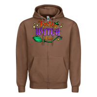 Chestnut resting witch face Zipper Hoodie - Jasminsmagicworld