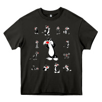 Asphalt sylvester cat Heavy Core Tee - linhVisuals
