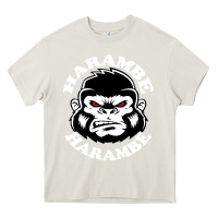 Cream harambe Heavy Core Tee - linhVisuals