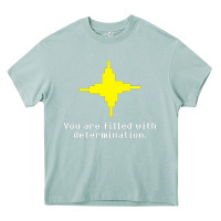 Arona undertale   determination point Heavy Core Tee - linhVisuals