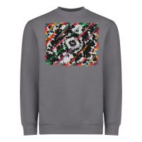 Storm cowhide and serape background Heavyweight Sweatshirt - RanaPortraitStore
