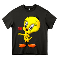 Asphalt tweety Heavy Core Tee - linhVisuals