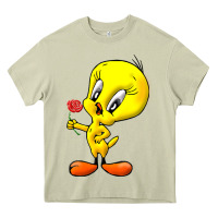 Mossy tweety Heavy Core Tee - linhVisuals