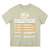 Mossy tech support hourly rate t shirt Heavy Core Tee - linhVisuals