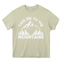 Mossy take me to the mountains nature lover Heavy Core Tee - linhVisuals