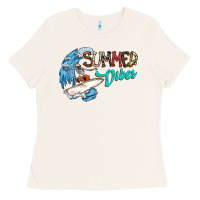 Bone Summer Vibes Ladies Tee - CowhideDigitalArt
