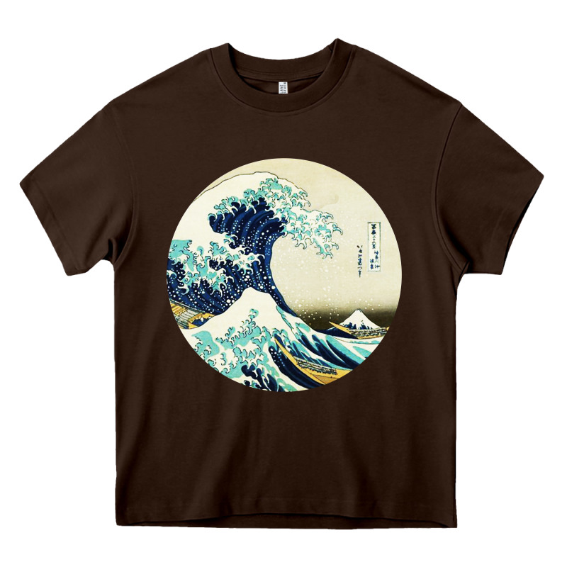 Great Wave Heavy Core Tee by linhVisuals | Teevron