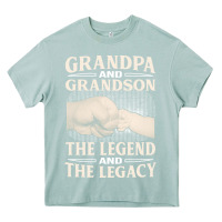 Arona grandpa and grandson the legend t  shirtgrandpa and grandson the legen Heavy Core Tee - linhVisuals