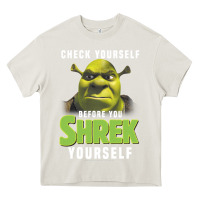 Cream sh.rek check yourself before you sh.rek yourself t shirt Heavy Core Tee - linhVisuals