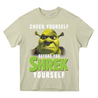 Mossy sh.rek check yourself before you sh.rek yourself t shirt Heavy Core Tee - linhVisuals