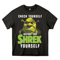 Asphalt sh.rek check yourself before you sh.rek yourself t shirt Heavy Core Tee - linhVisuals