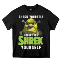 Sh.rek Check Yourself Before You Sh.rek Yourself T Shirt Heavy Core Tee | Teevron