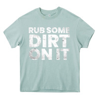 Arona vintage funny shirts for men, rub some dirt on it long sleeve t shirt Heavy Core Tee - linhVisuals