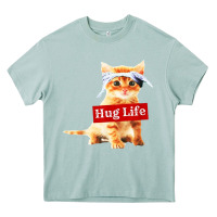 Arona hug life kitty cat Heavy Core Tee - linhVisuals