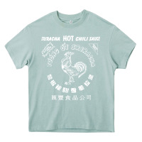 Arona sriracha official hot chili sauce men's graphic Heavy Core Tee - linhVisuals