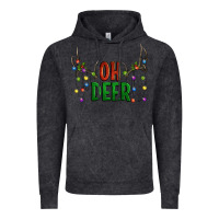 Vintage Black Oh deer christmas Vintage Hoodie - Artiststas